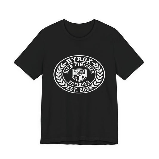 Tee HYROX Nice Finisher — front view | hybriddept