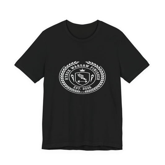 Tee HYROX Warsaw Finisher — back view | hybriddept