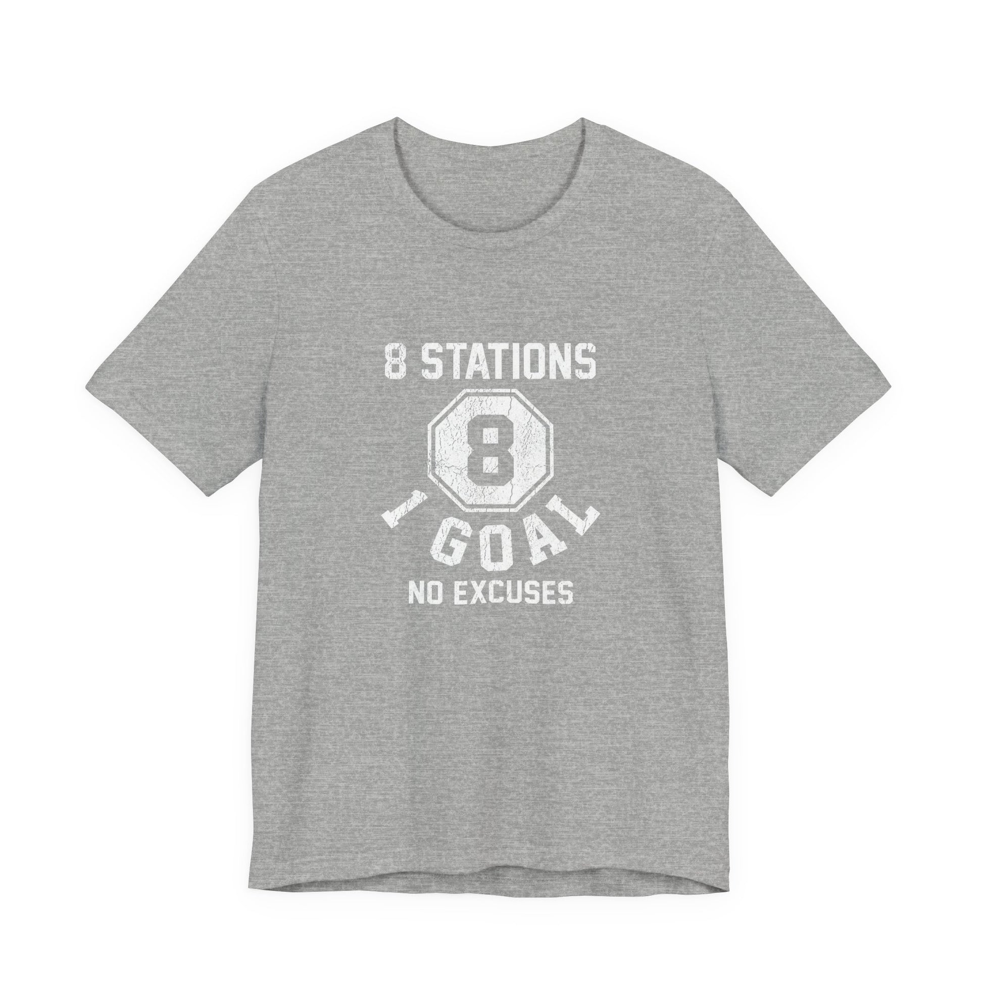 Tee 8 Stations 1 Goal — détail inscription | hybriddept