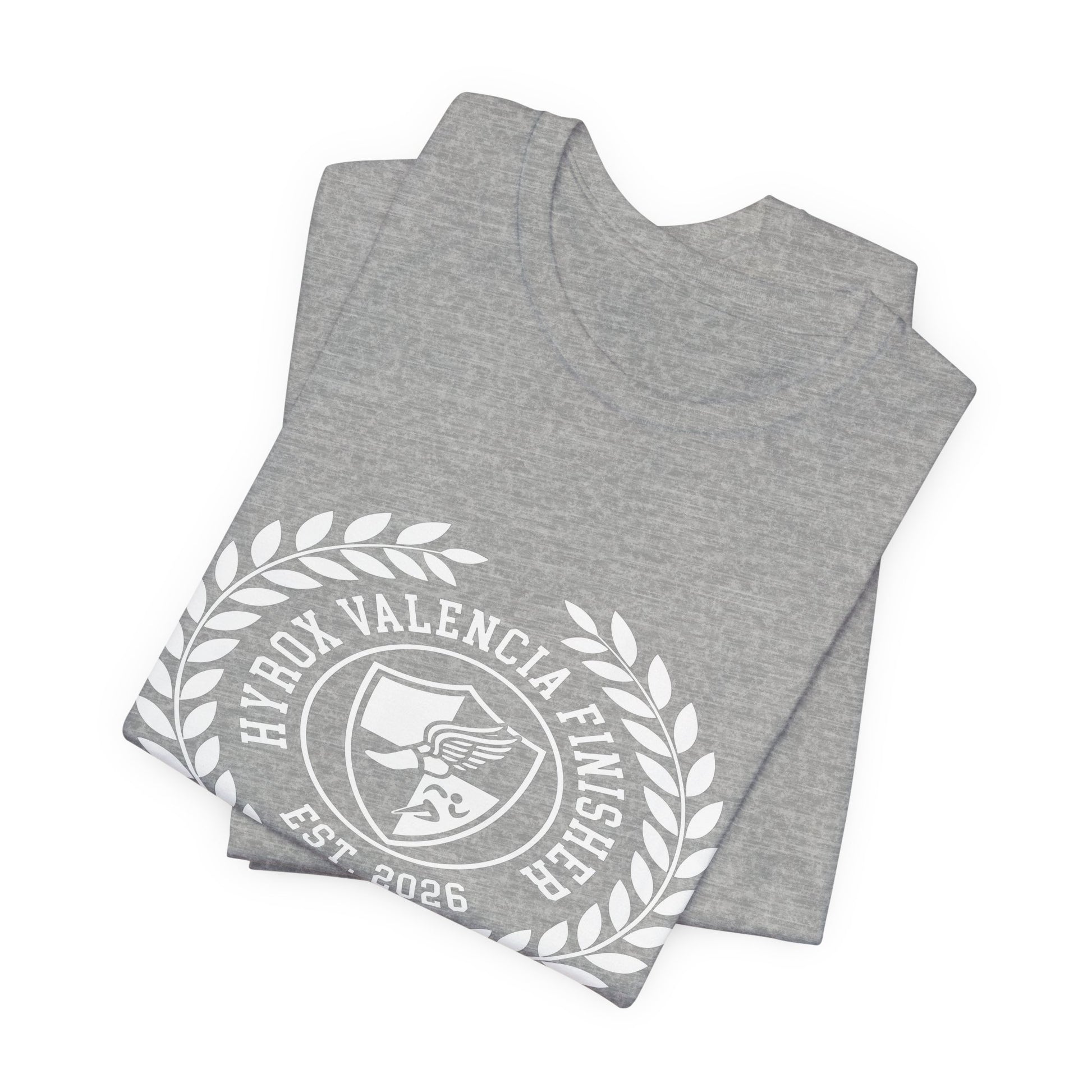 Tee HYROX Valencia Finisher — photo produit | HybridDept