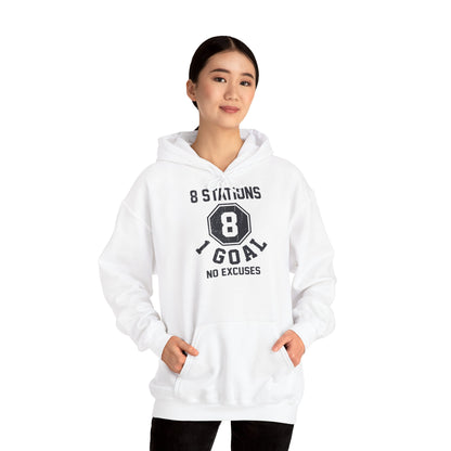 Hoodie 8 Stations 1 Goal — photo produit | HybridDept