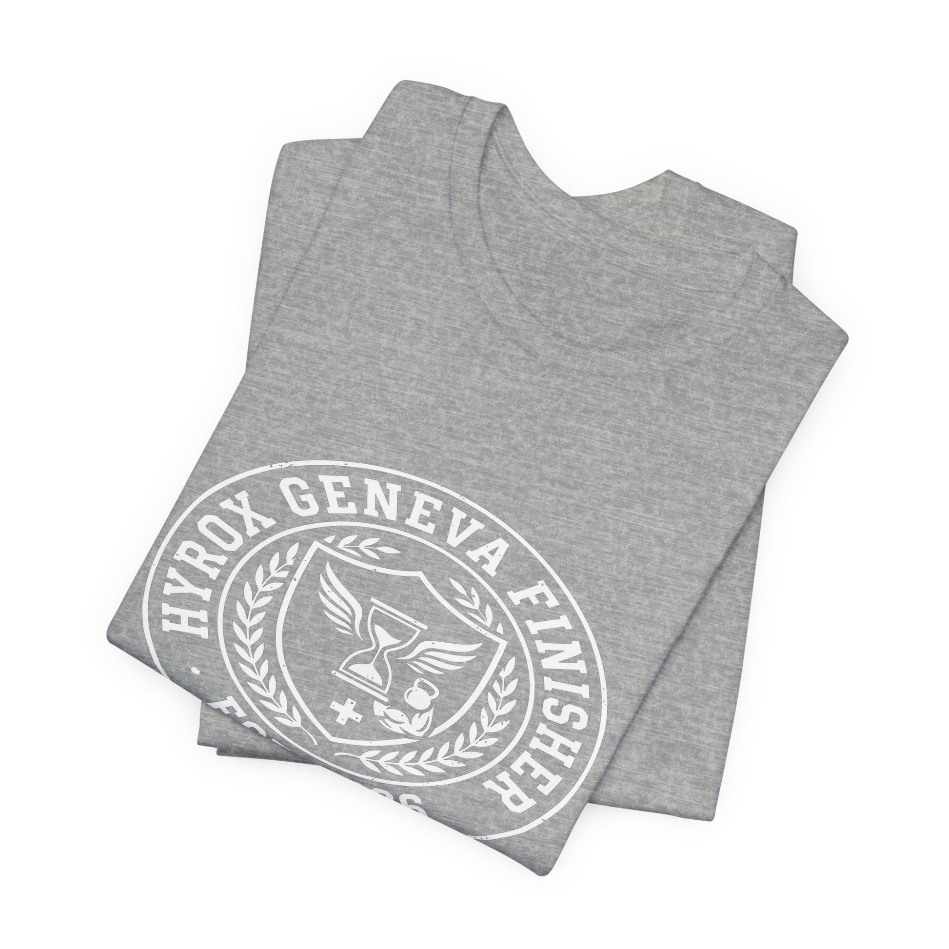 Tee HYROX Geneva Finisher — photo produit | HybridDept