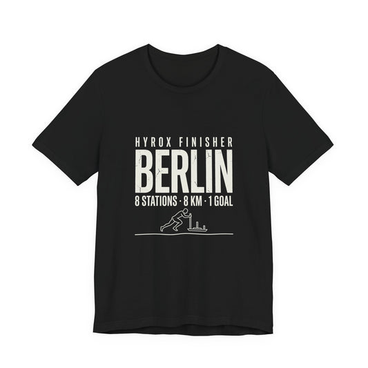 HYROX Berlin Finisher Tee - Distressed Runner
