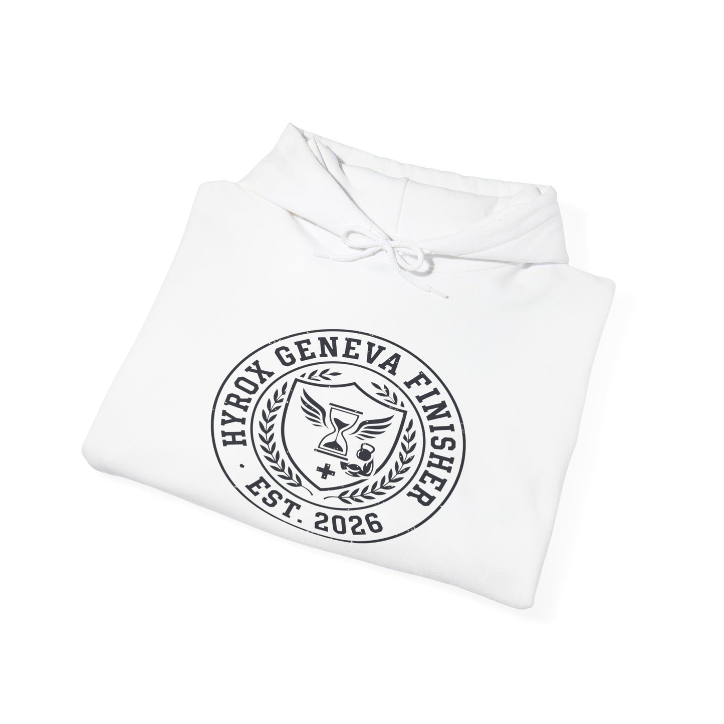 Hoodie HYROX Geneva Finisher — vue lifestyle | HybridDept