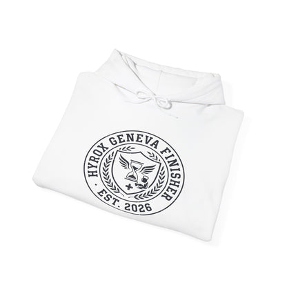 Hoodie HYROX Geneva Finisher — vue lifestyle | HybridDept