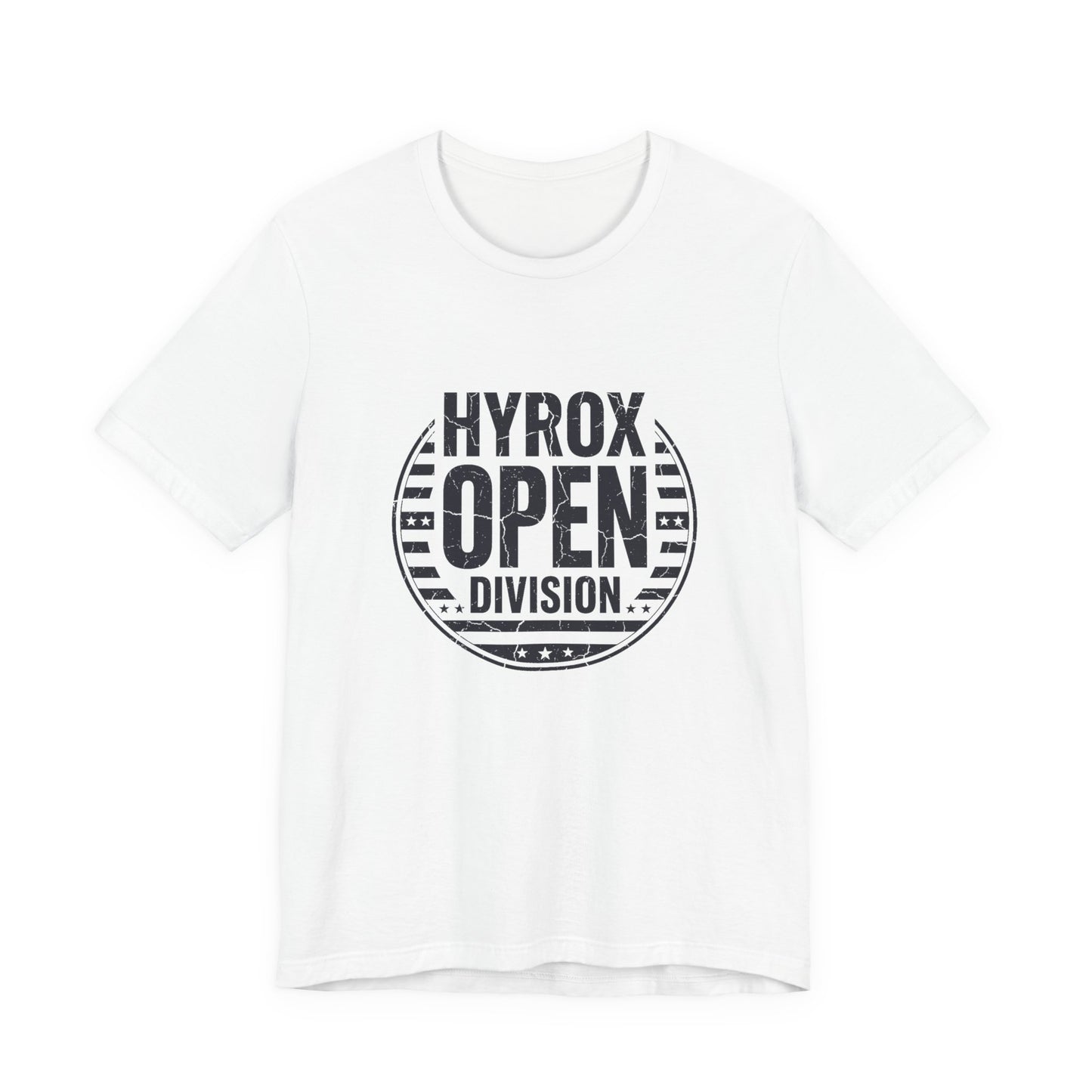Tee HYROX Open — back view | hybriddept