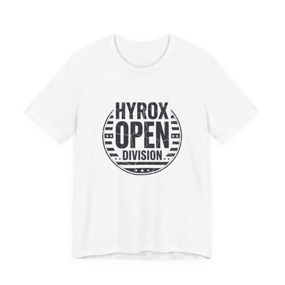 Tee HYROX Open — back view | hybriddept
