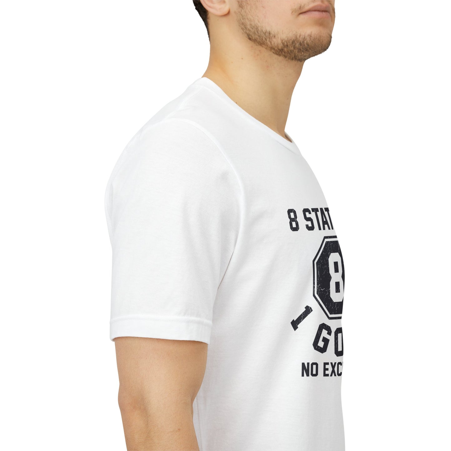 Tee 8 Stations 1 Goal — photo produit | HybridDept