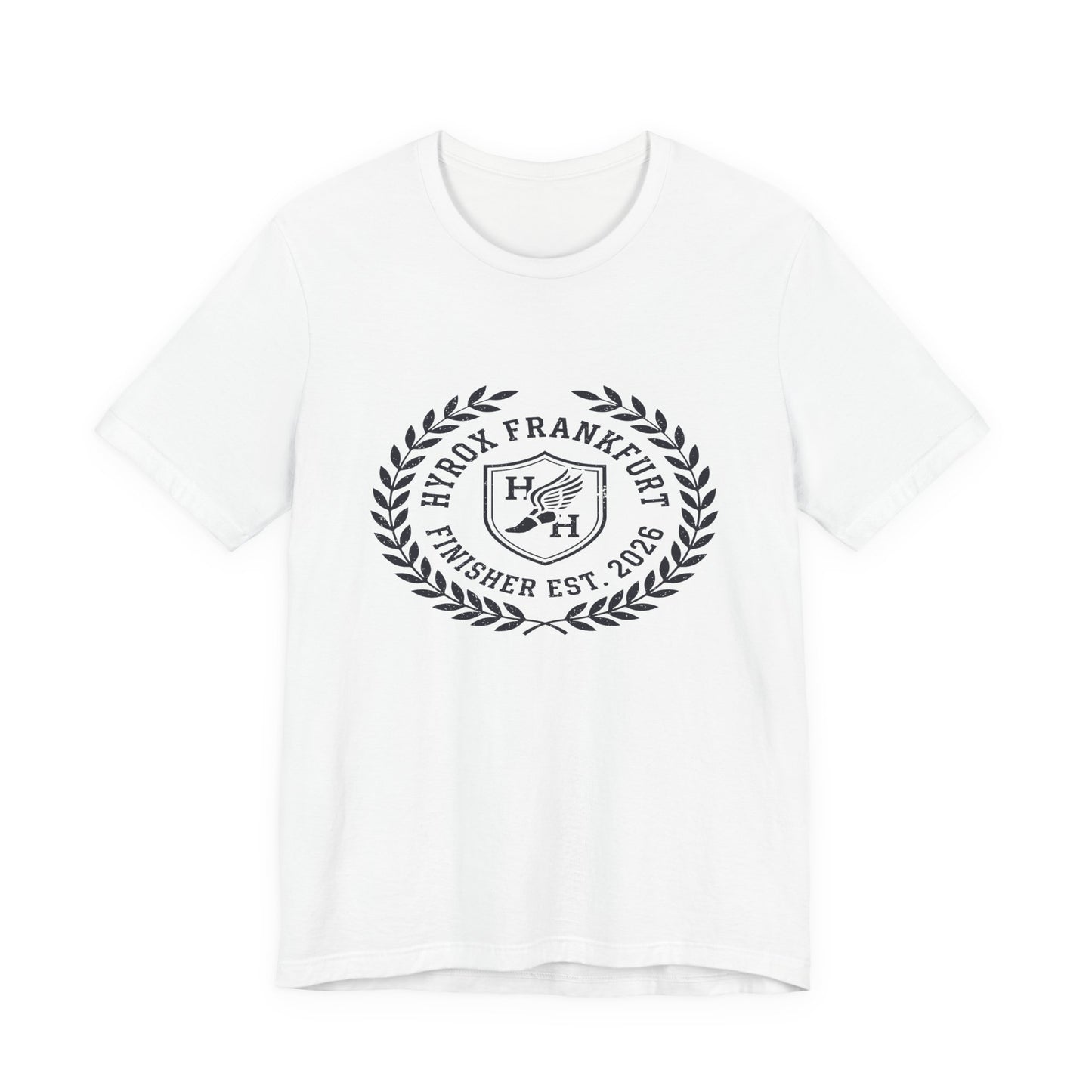 Tee HYROX Frankfurt Finisher — back view | hybriddept