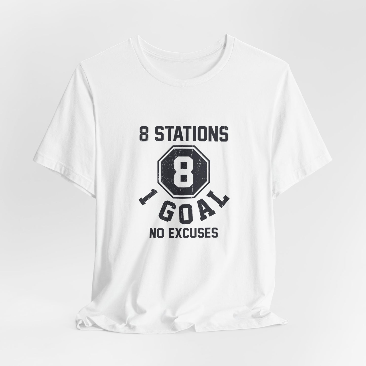 Tee 8 Stations 1 Goal — photo produit | HybridDept