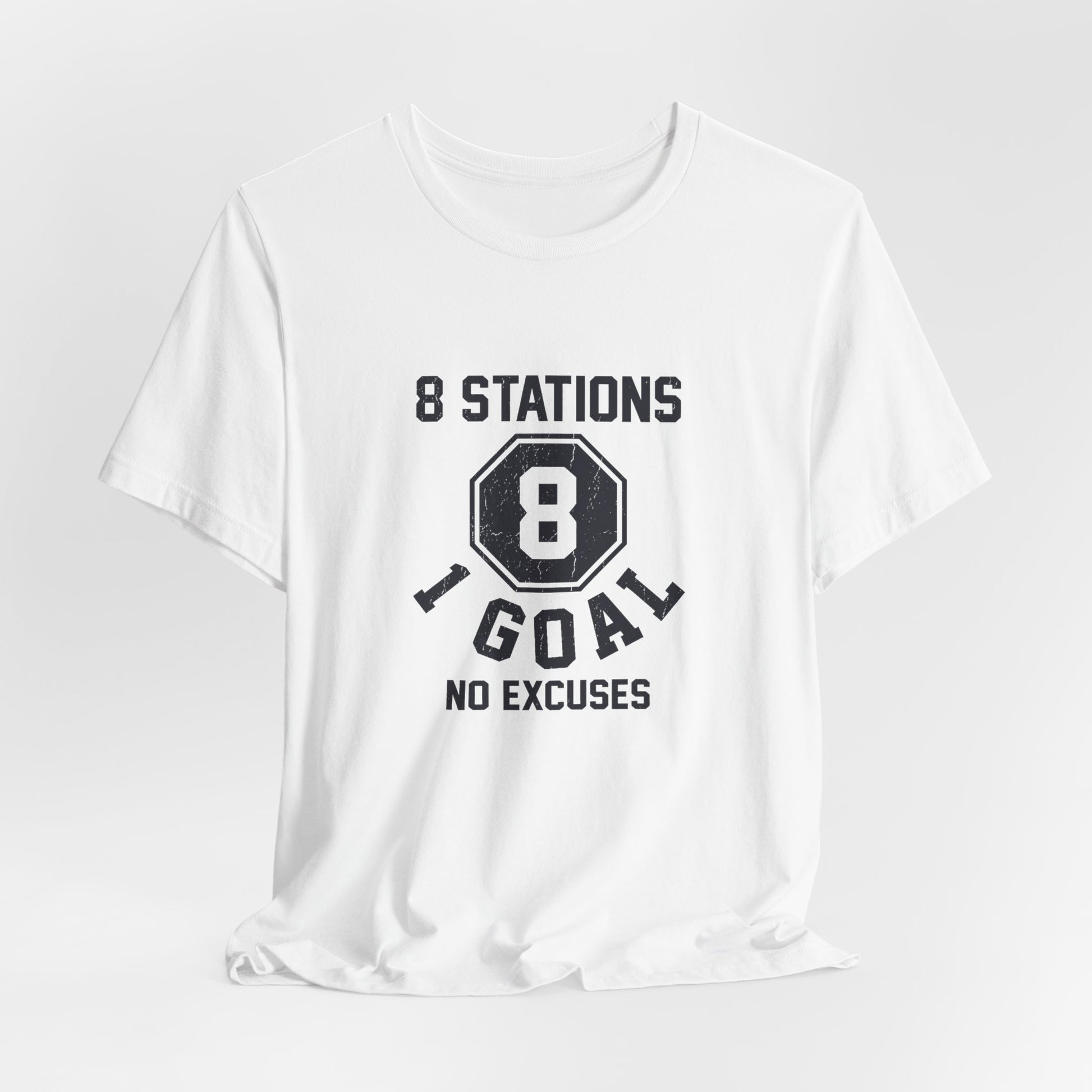 Tee 8 Stations 1 Goal — photo produit | HybridDept