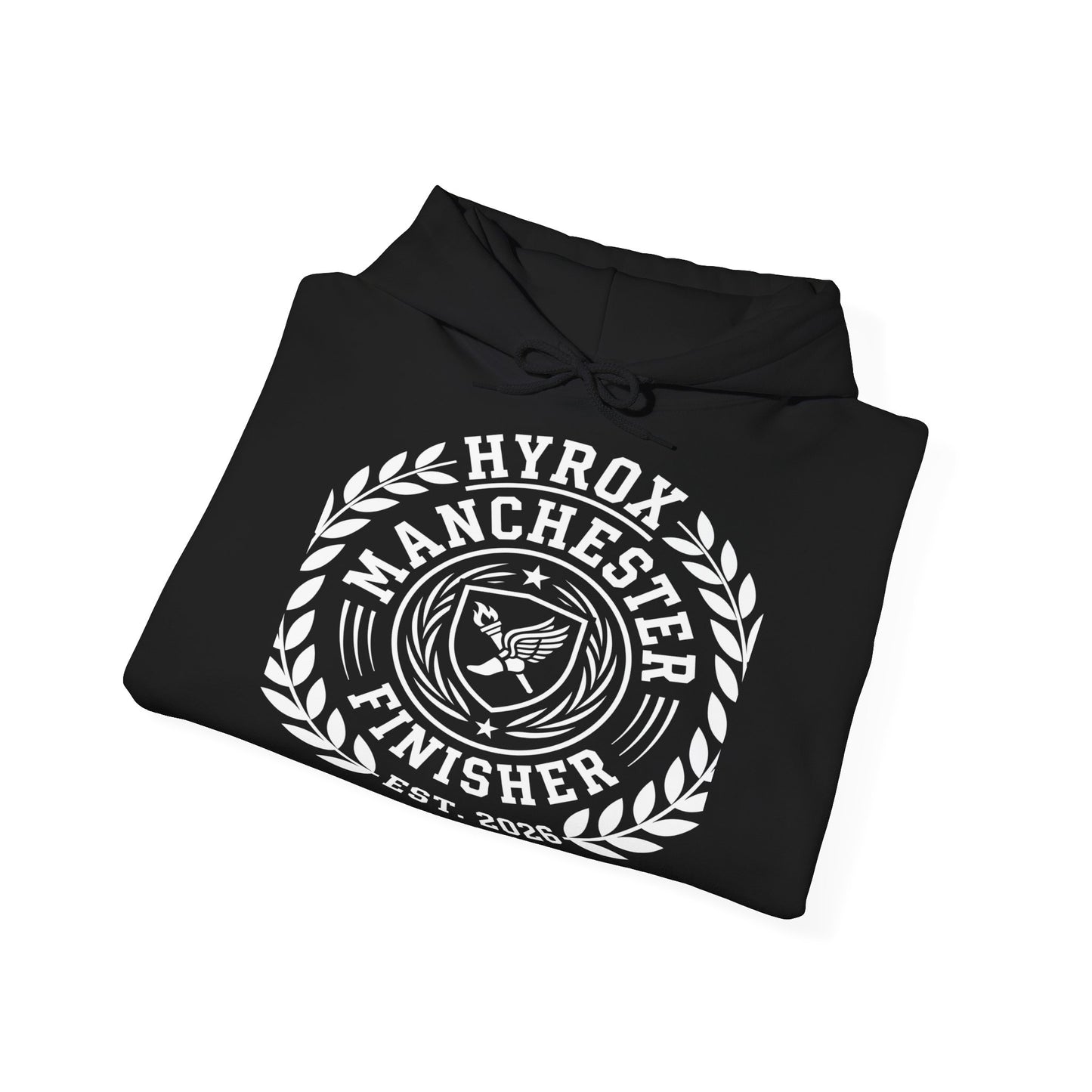 Hoodie HYROX Manchester Finisher — photo produit | HybridDept