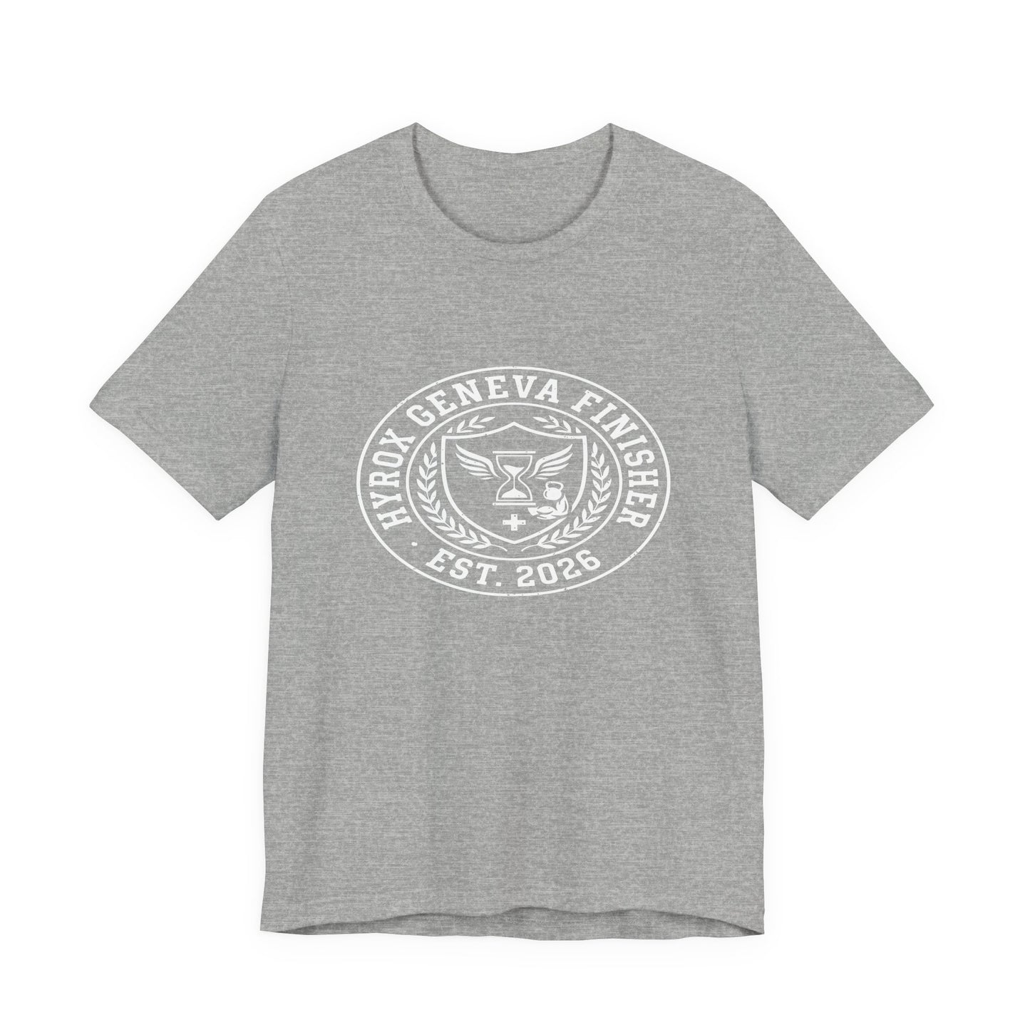 Tee HYROX Geneva Finisher — détail inscription | hybriddept