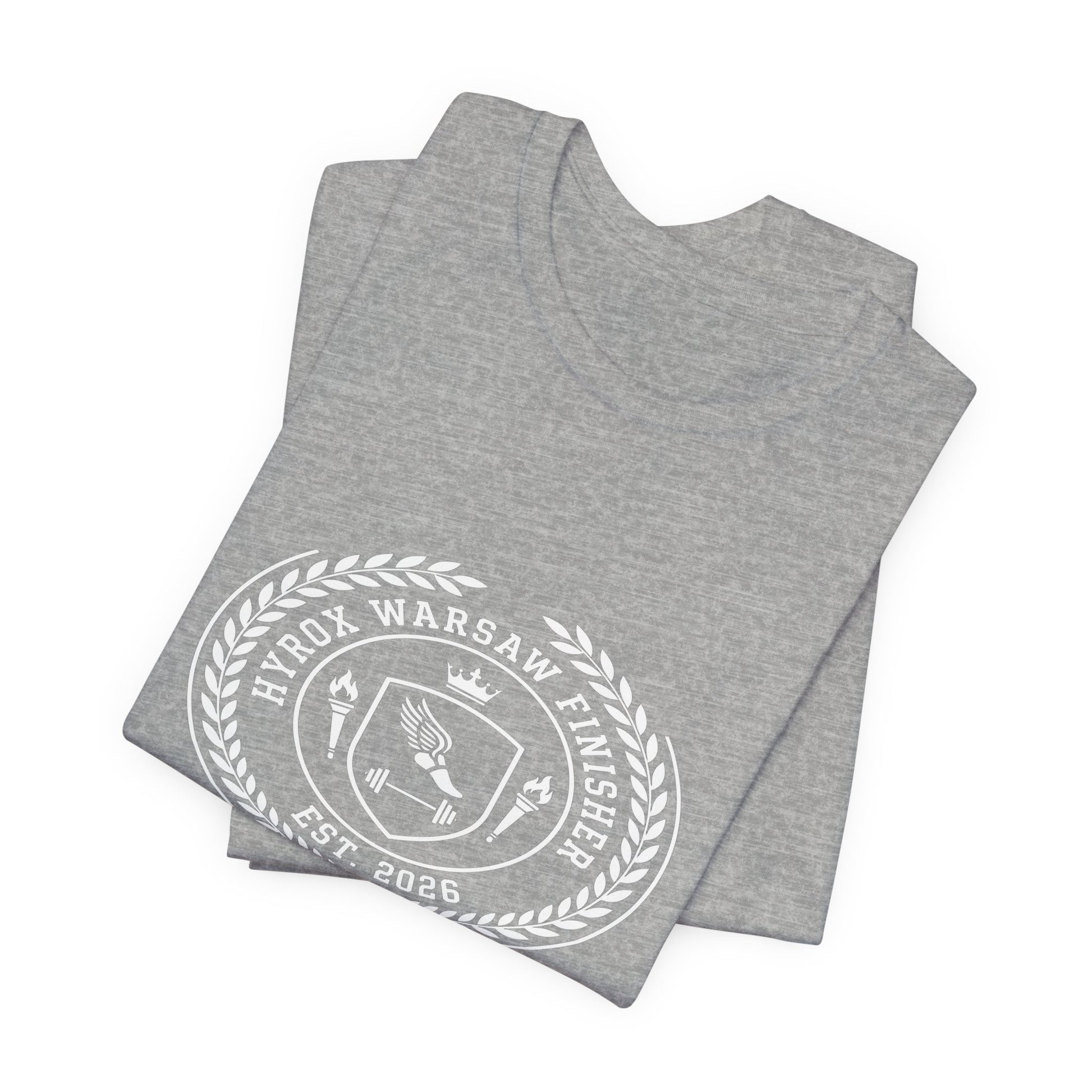 Tee HYROX Warsaw Finisher — photo produit | HybridDept