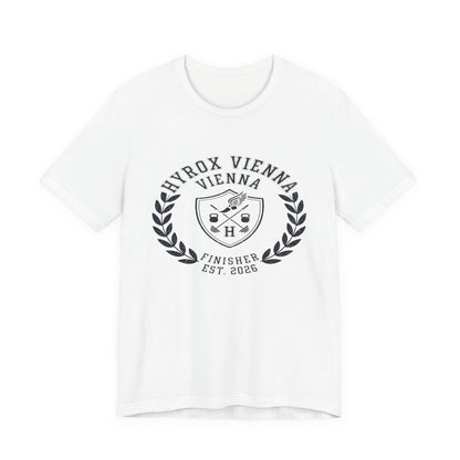 Tee HYROX Vienna Finisher — détail inscription | hybriddept