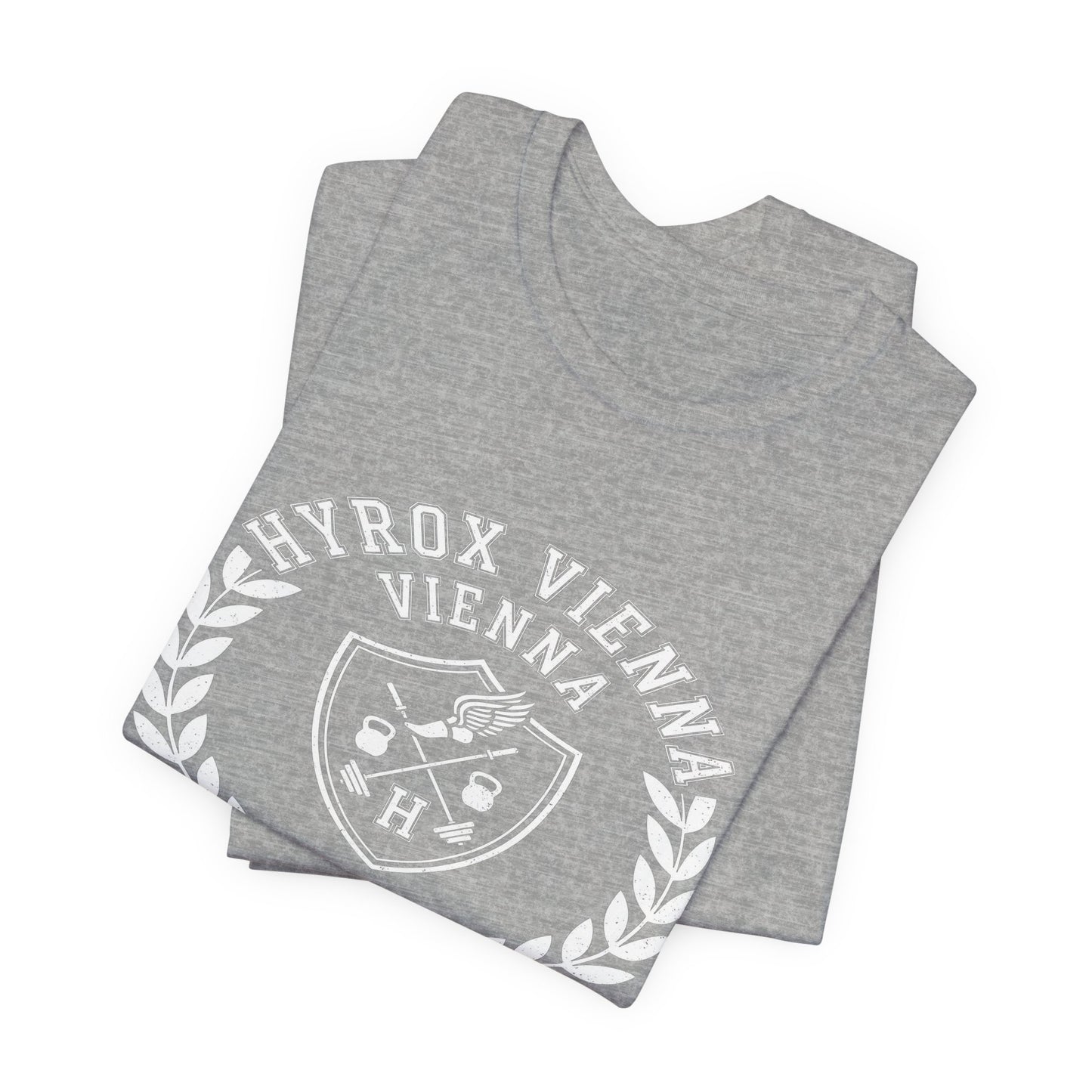 Tee HYROX Vienna Finisher — photo produit | HybridDept