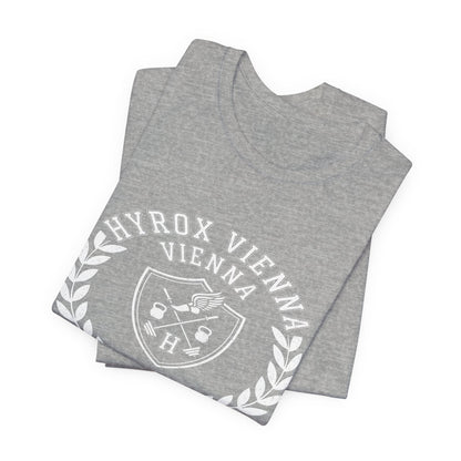 Tee HYROX Vienna Finisher — photo produit | HybridDept