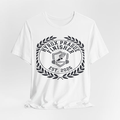 Tee HYROX Prague Finisher — side view | hybriddept