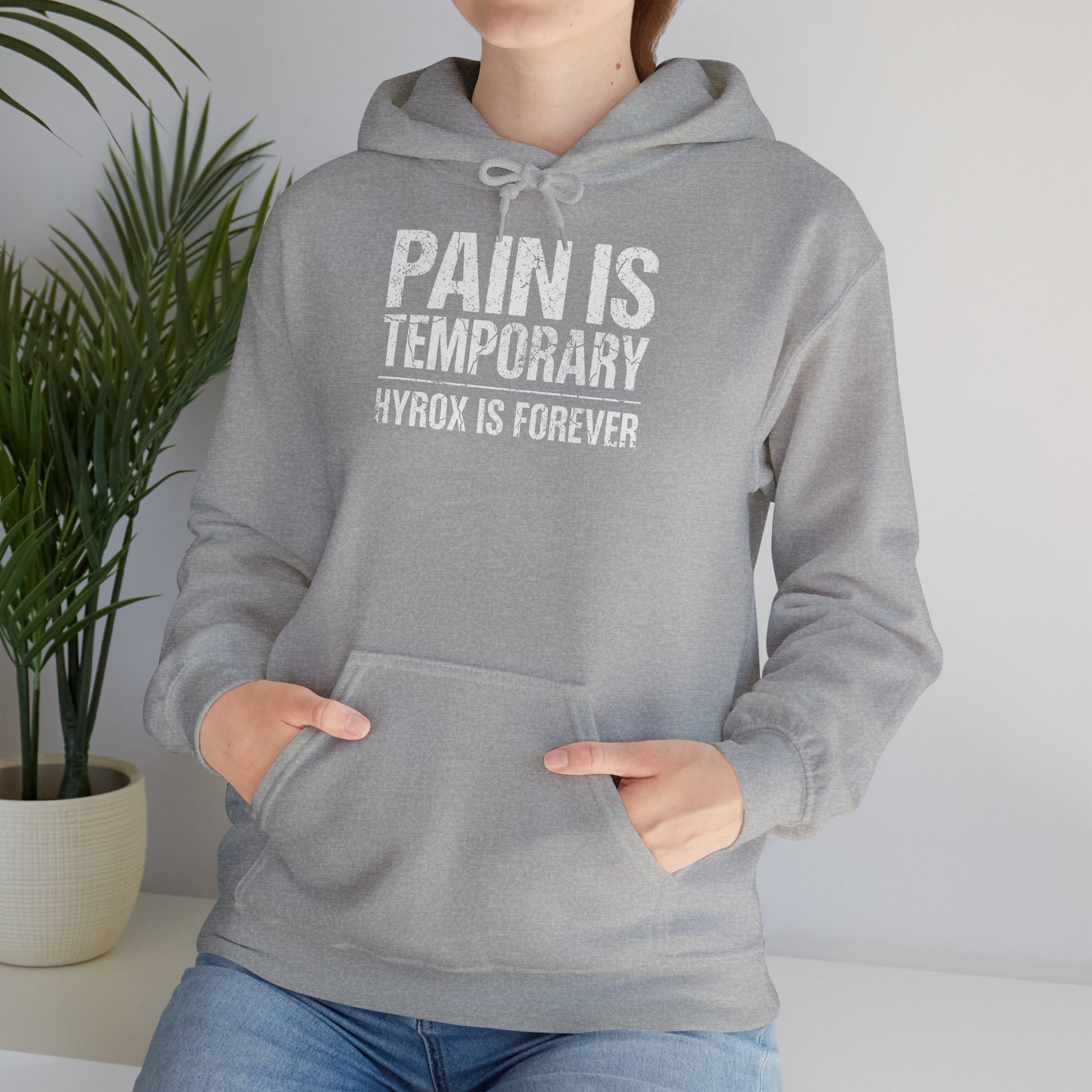 Hoodie Pain Is Temporary — photo produit | HybridDept
