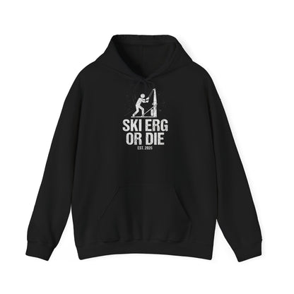 Hoodie Ski Erg Or Die — vue de face | HybridDept