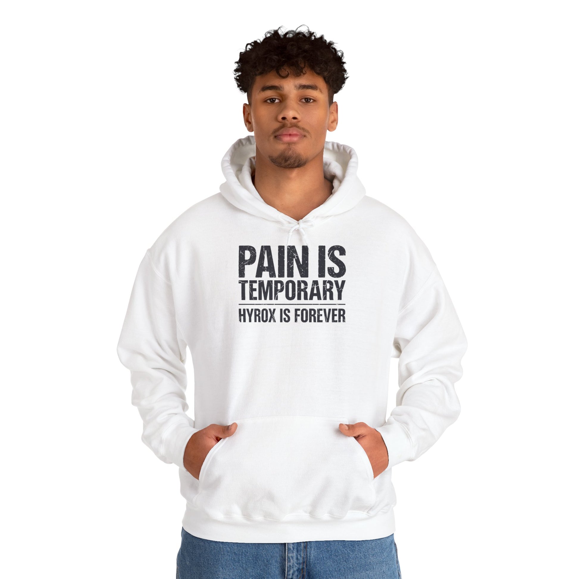 Hoodie Pain Is Temporary — photo produit | HybridDept
