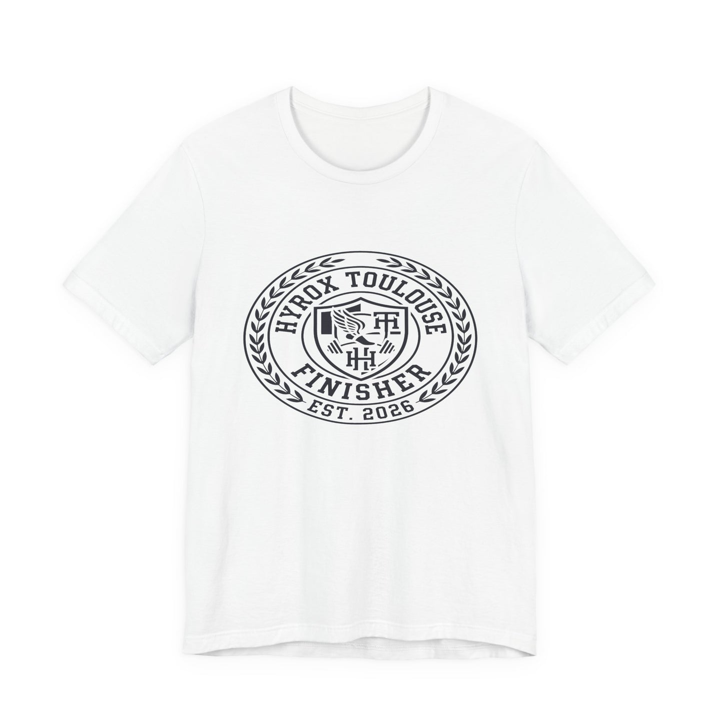 Tee HYROX Toulouse Finisher — back view | hybriddept