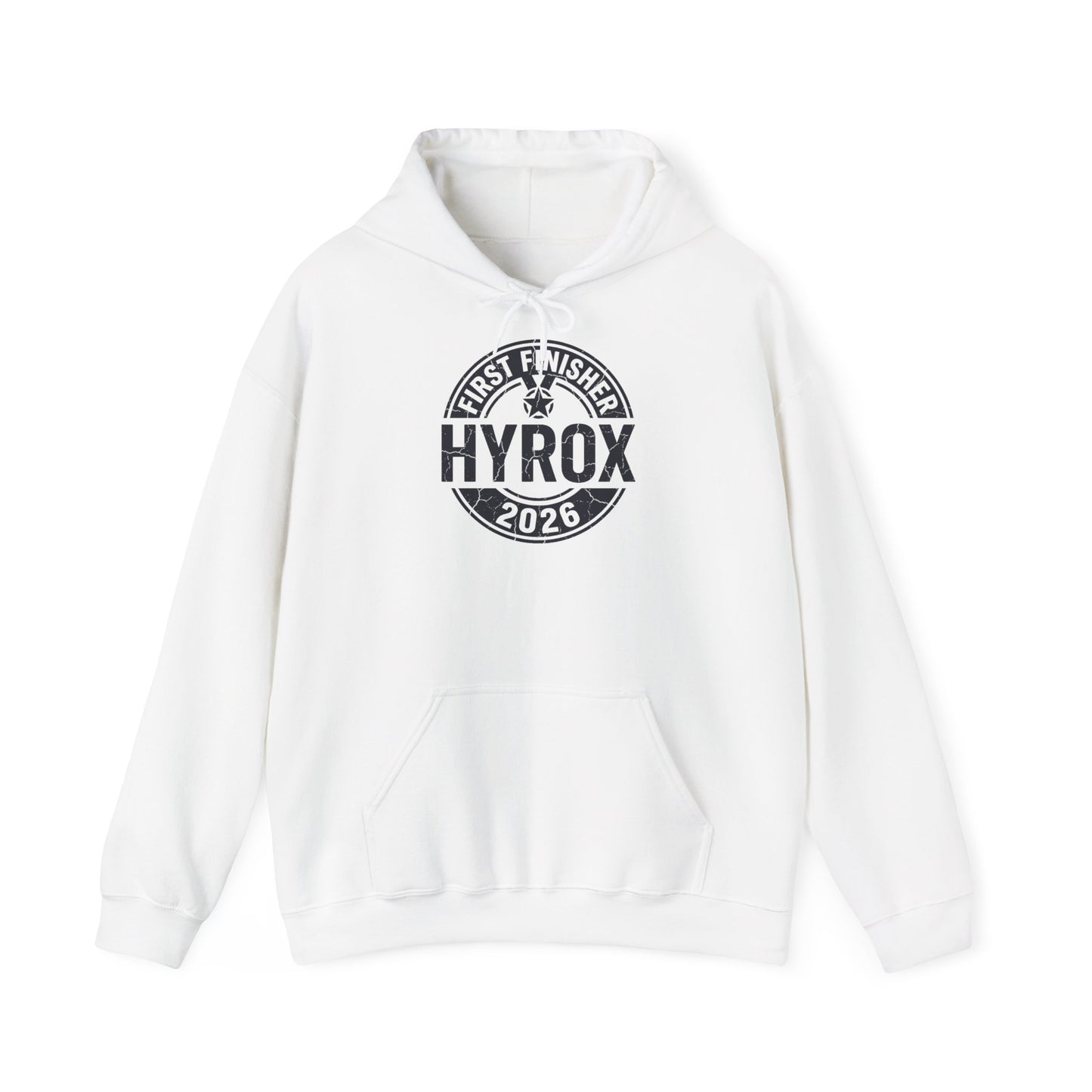 Hoodie First Finisher — back view | hybriddept