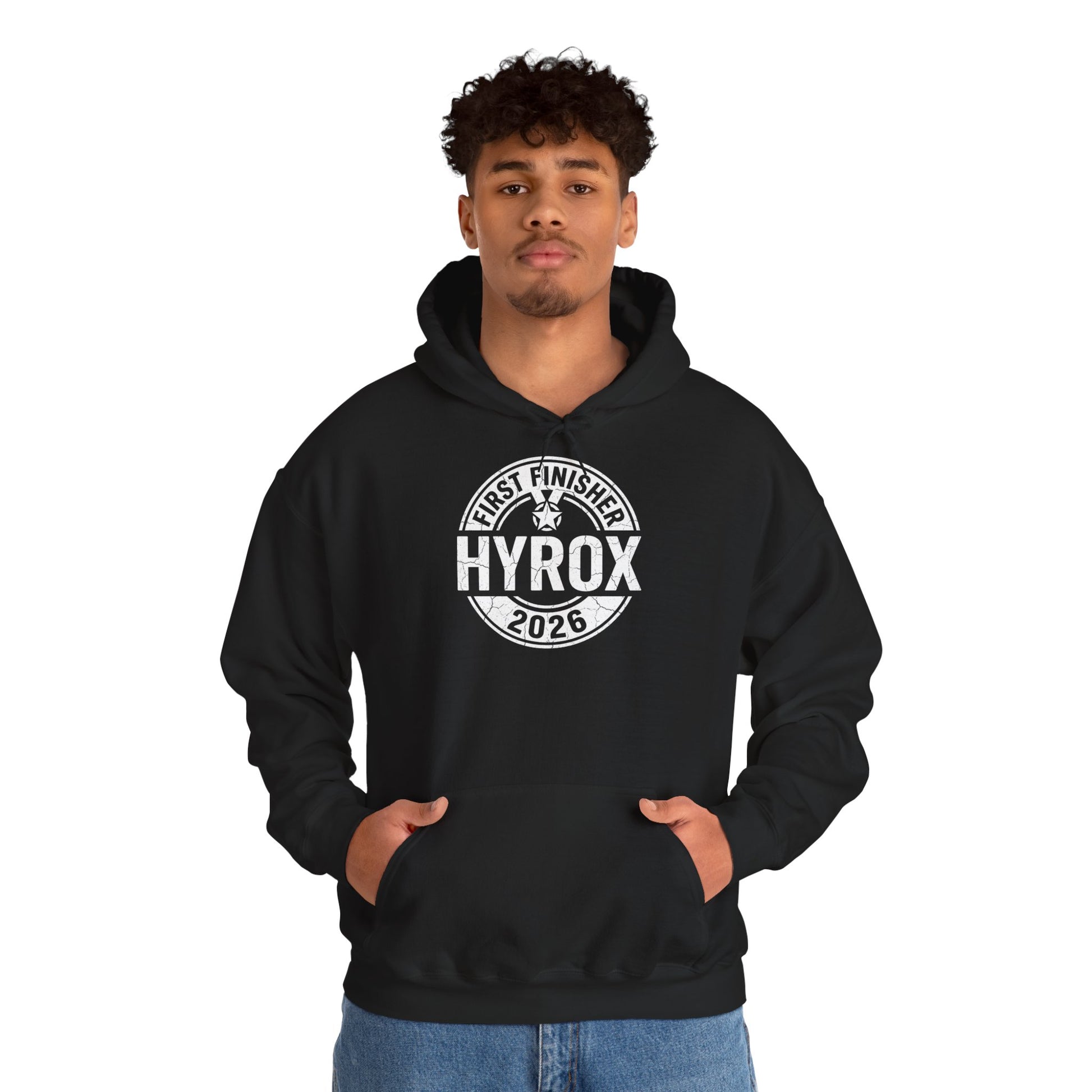 Hoodie First Finisher — vue lifestyle | HybridDept