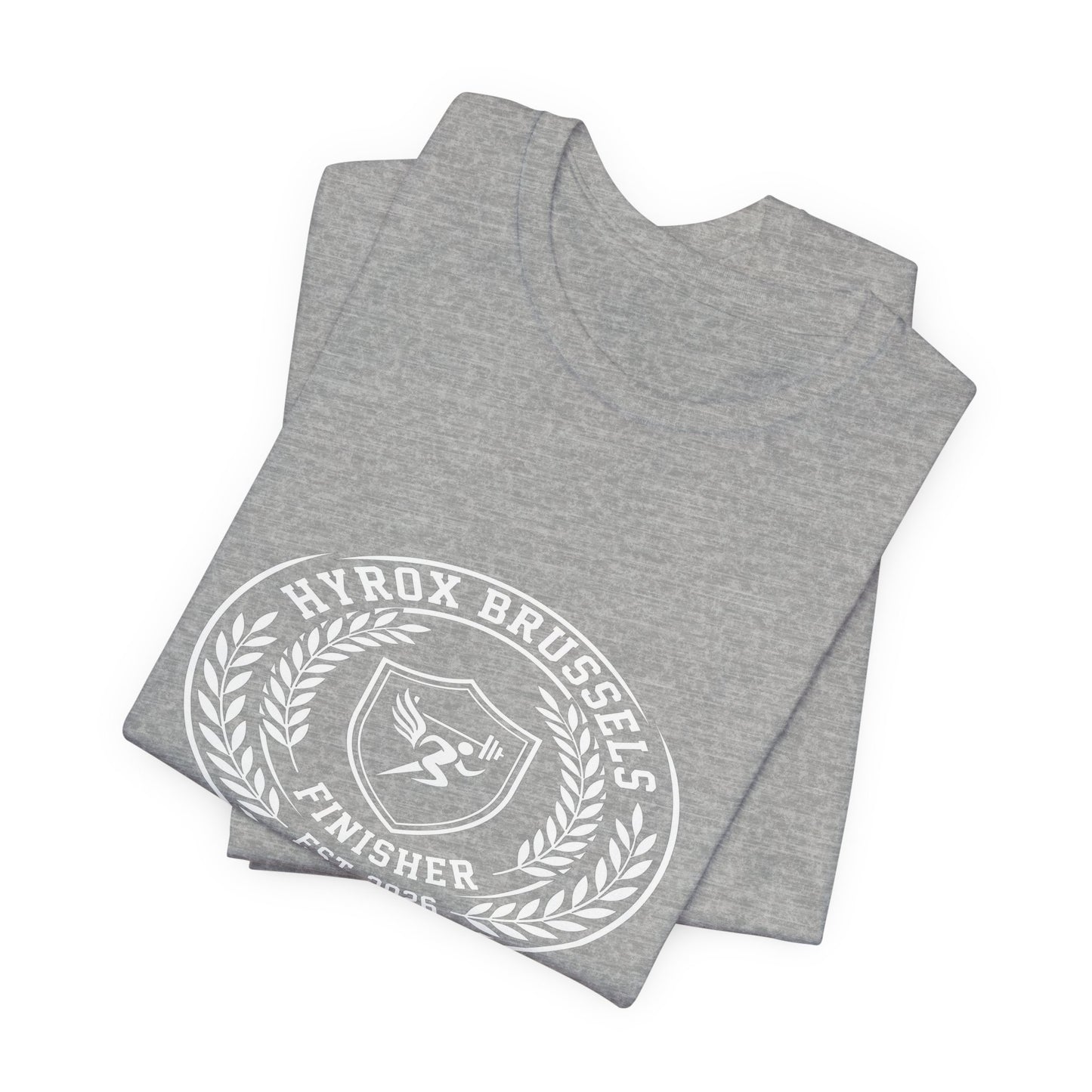 Tee HYROX Brussels Finisher — photo produit | HybridDept