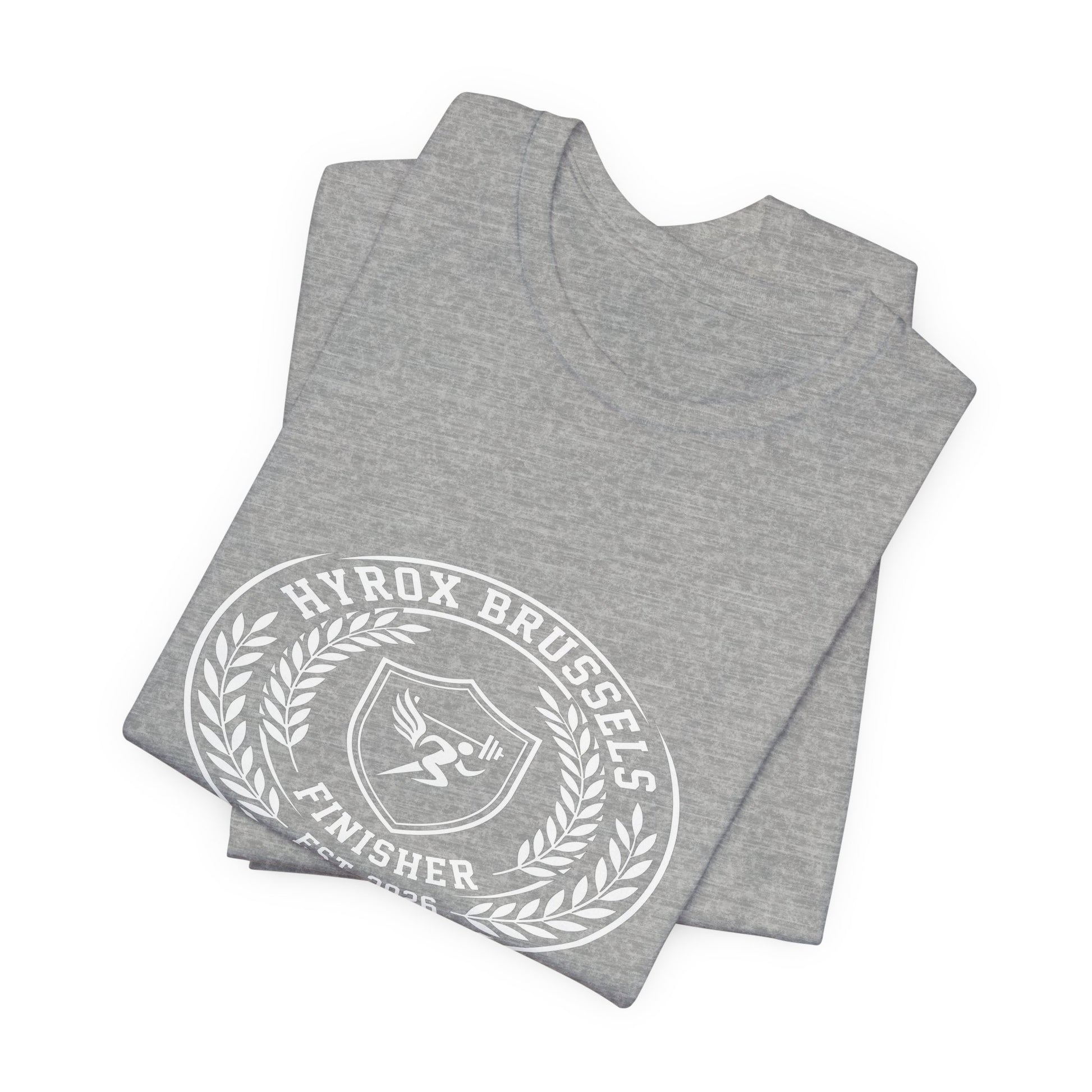 Tee HYROX Brussels Finisher — photo produit | HybridDept