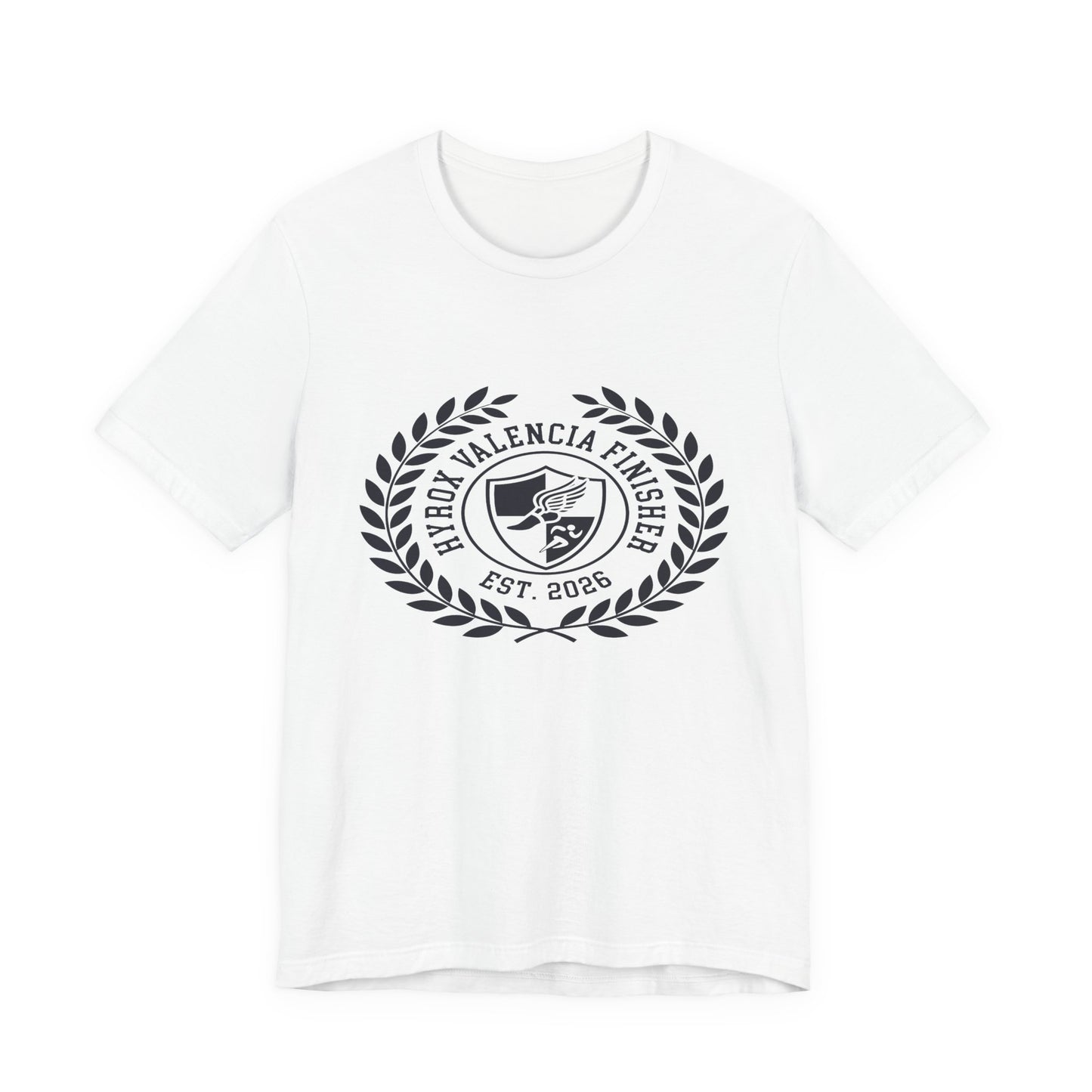 Tee HYROX Valencia Finisher — back view | hybriddept