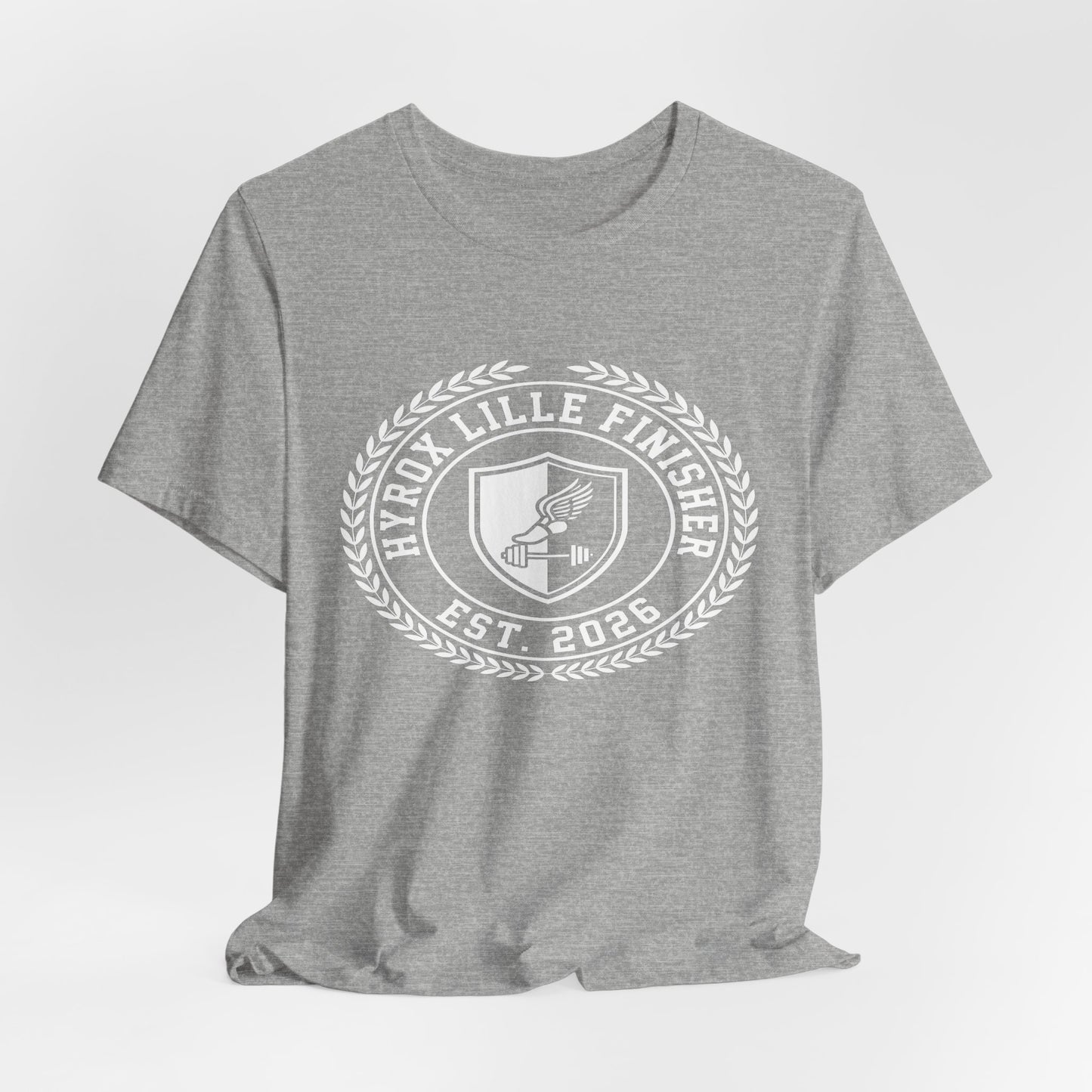 Tee HYROX Lille Finisher — photo produit | HybridDept
