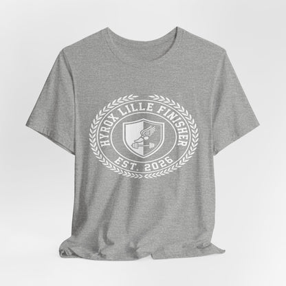 Tee HYROX Lille Finisher — photo produit | HybridDept