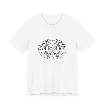 Tee HYROX Paris Finisher — back view | hybriddept