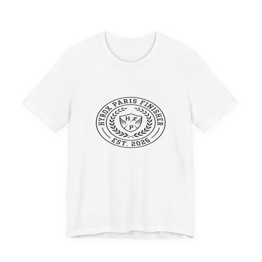 Tee HYROX Paris Finisher — back view | hybriddept