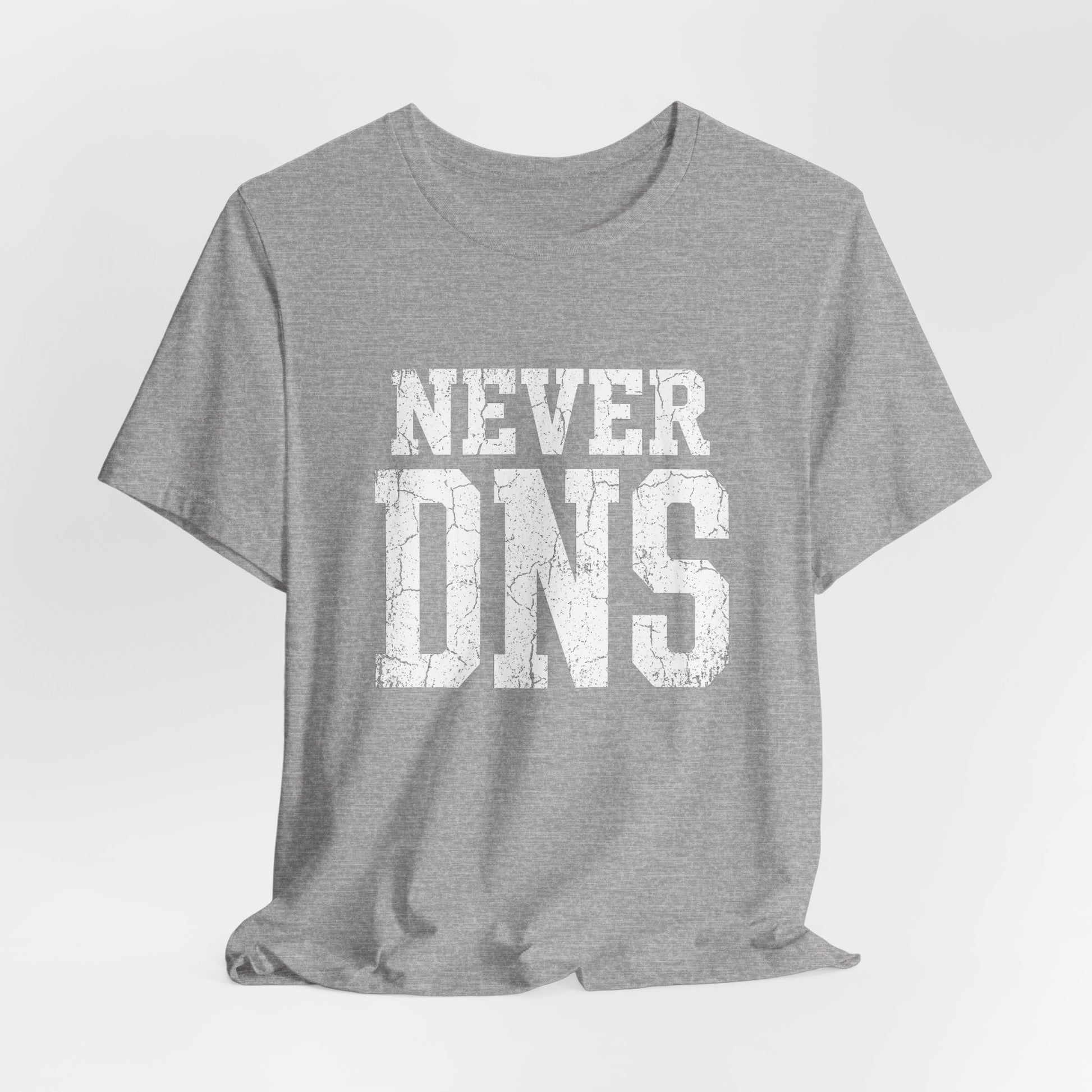 Tee Never DNS — photo produit | HybridDept