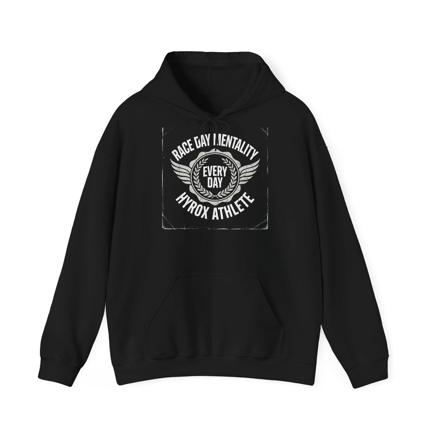 Hoodie Race Day Mentality — front view | hybriddept
