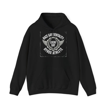 Hoodie Race Day Mentality — front view | hybriddept