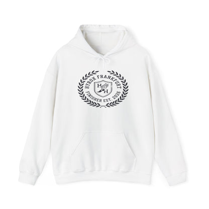Hoodie HYROX Frankfurt Finisher — back view | hybriddept