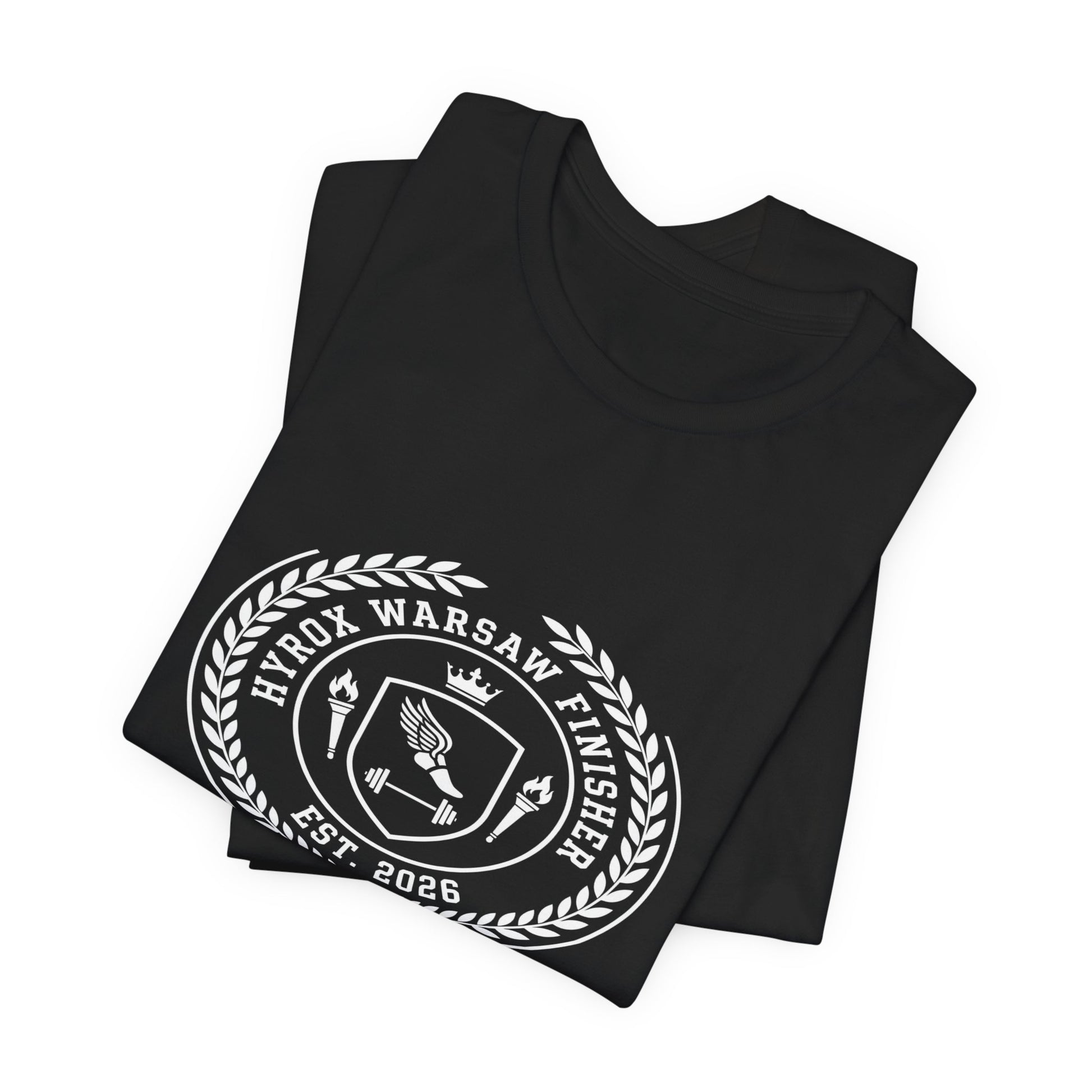Tee HYROX Warsaw Finisher — photo produit | HybridDept
