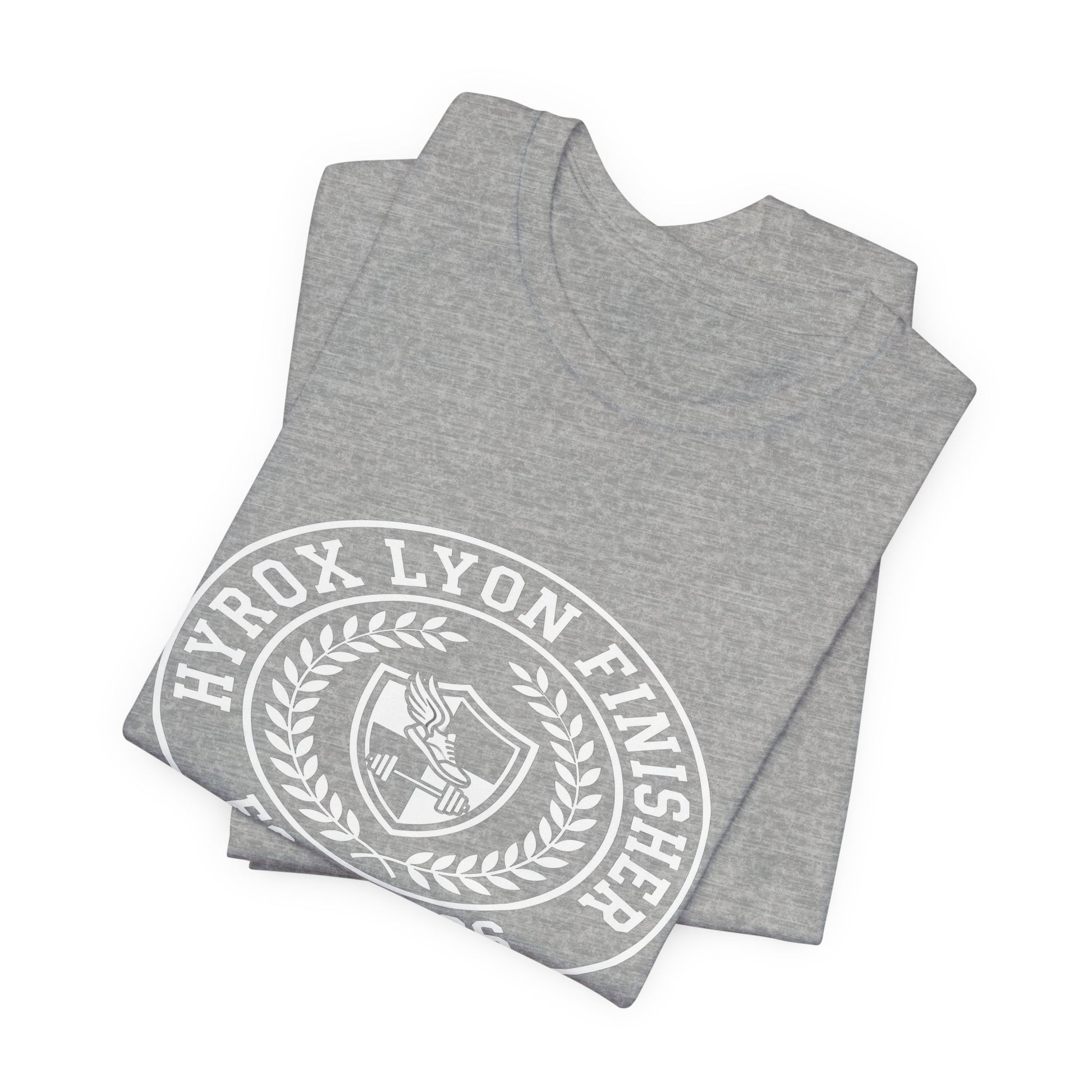 Tee HYROX Lyon Finisher — photo produit | HybridDept