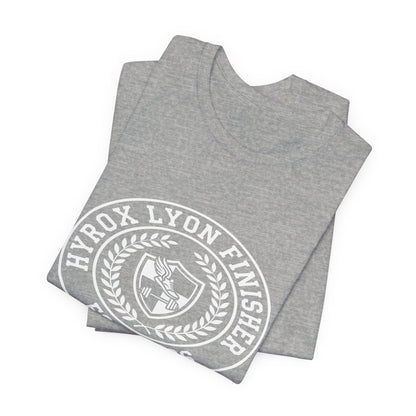 Tee HYROX Lyon Finisher — photo produit | HybridDept