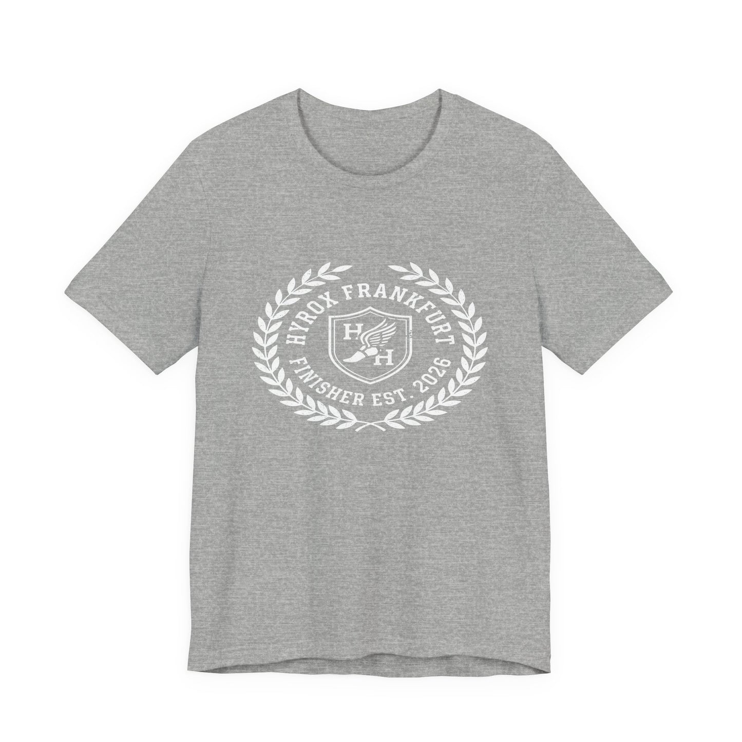 Tee HYROX Frankfurt Finisher — détail inscription | hybriddept