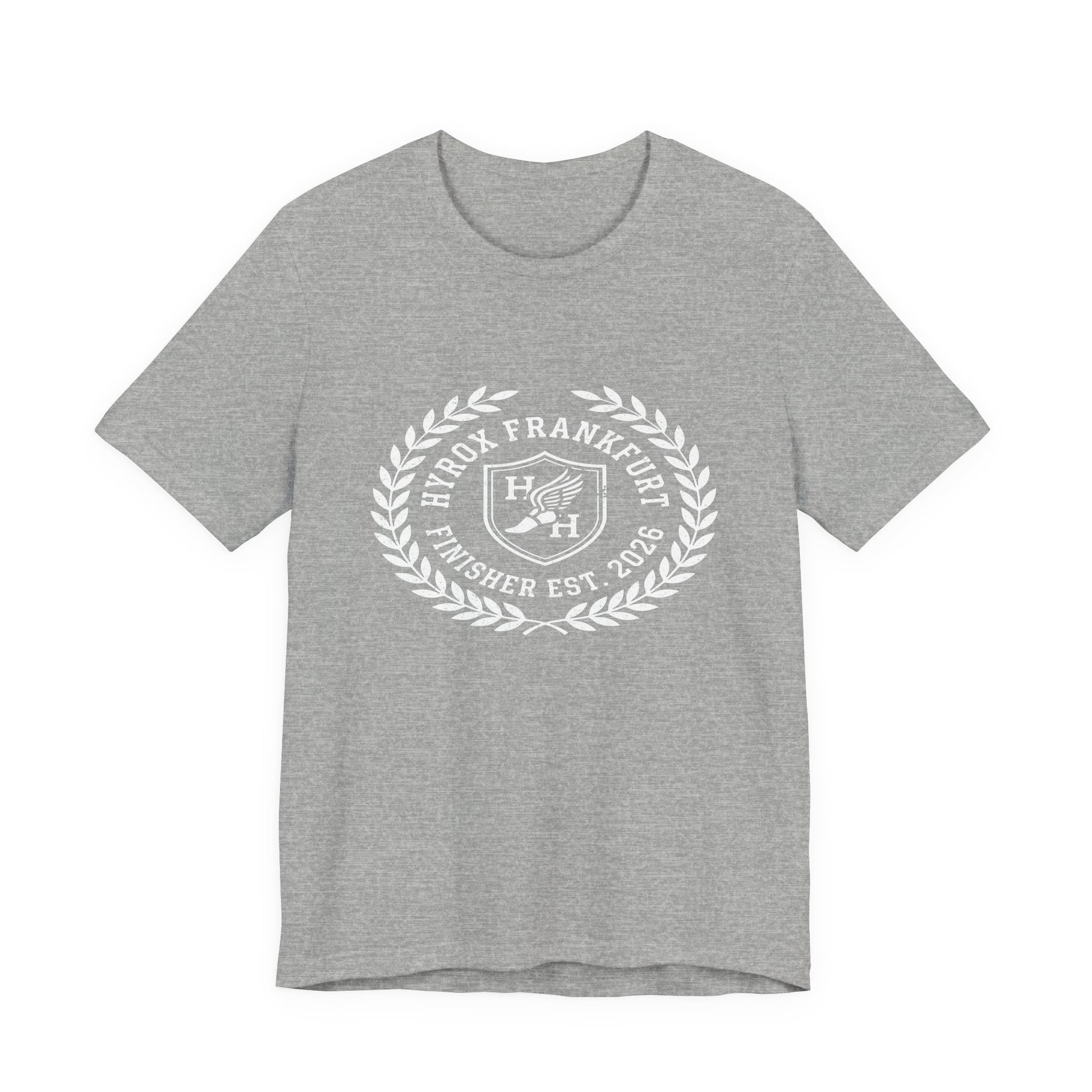 Tee HYROX Frankfurt Finisher — détail inscription | hybriddept
