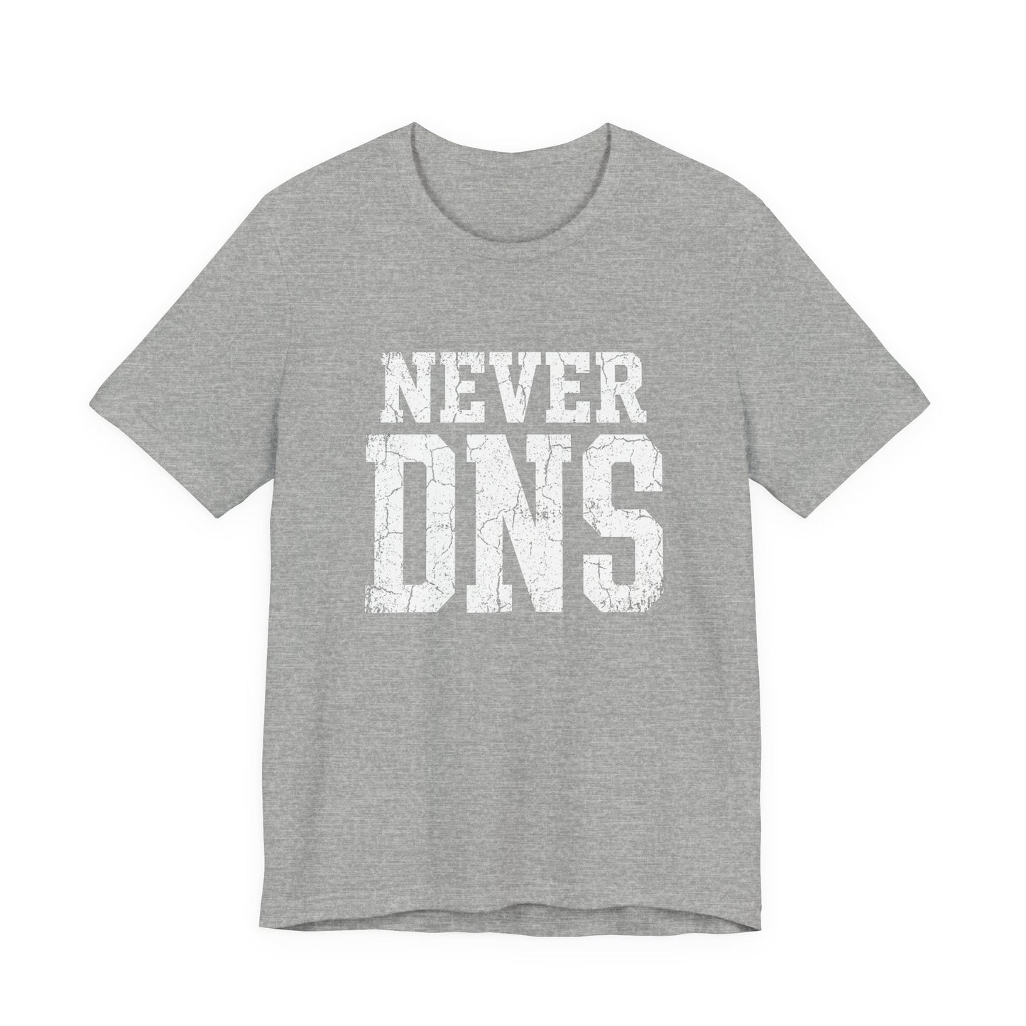 Tee Never DNS — détail inscription | hybriddept