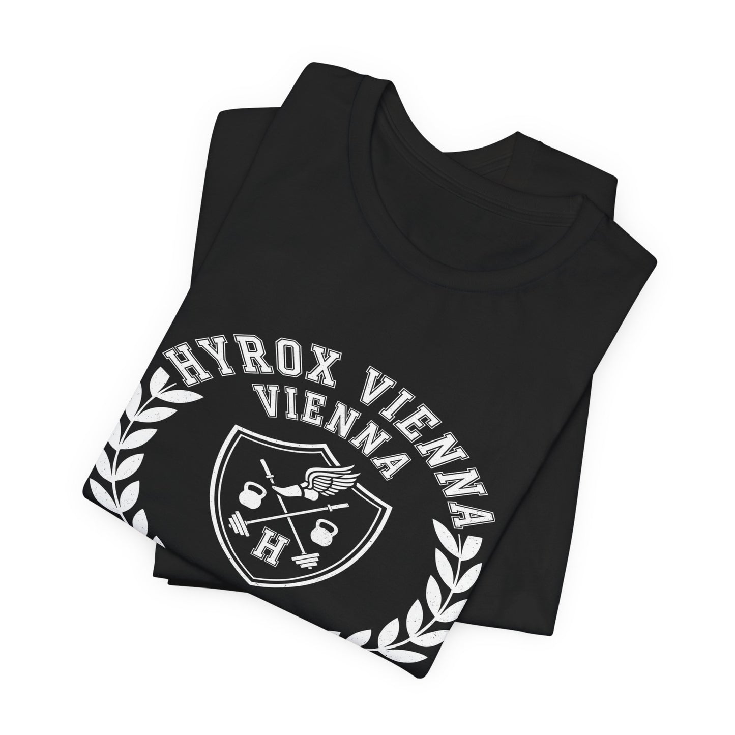 Tee HYROX Vienna Finisher — photo produit | HybridDept