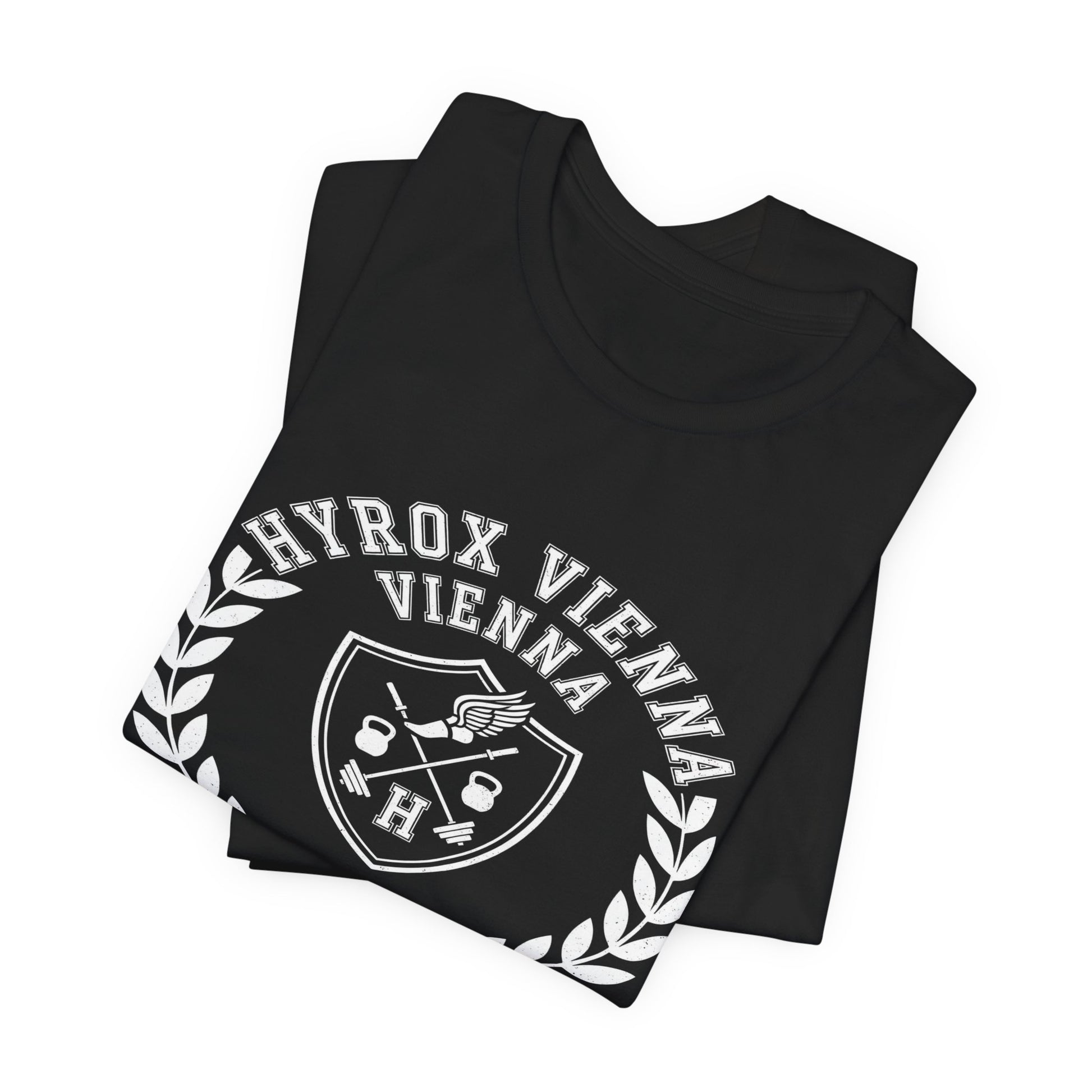 Tee HYROX Vienna Finisher — photo produit | HybridDept