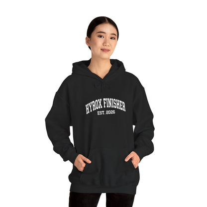 Hoodie HYROX Finisher — side view | hybriddept
