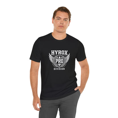 Tee HYROX Pro — fabric detail | hybriddept