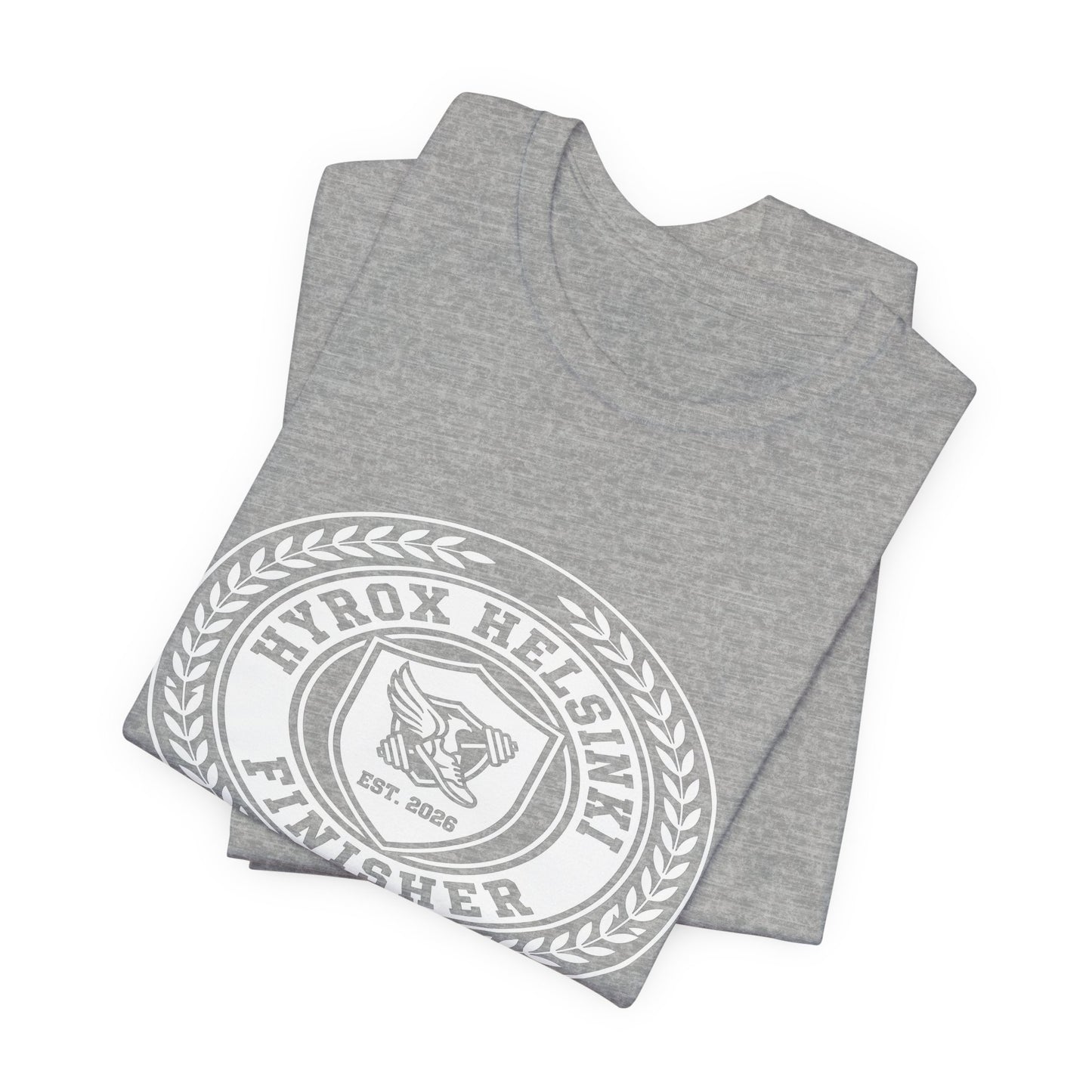 Tee HYROX Helsinki Finisher — photo produit | HybridDept